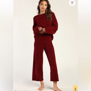 Lulu’s Cozy Chenille Sweater Pants
